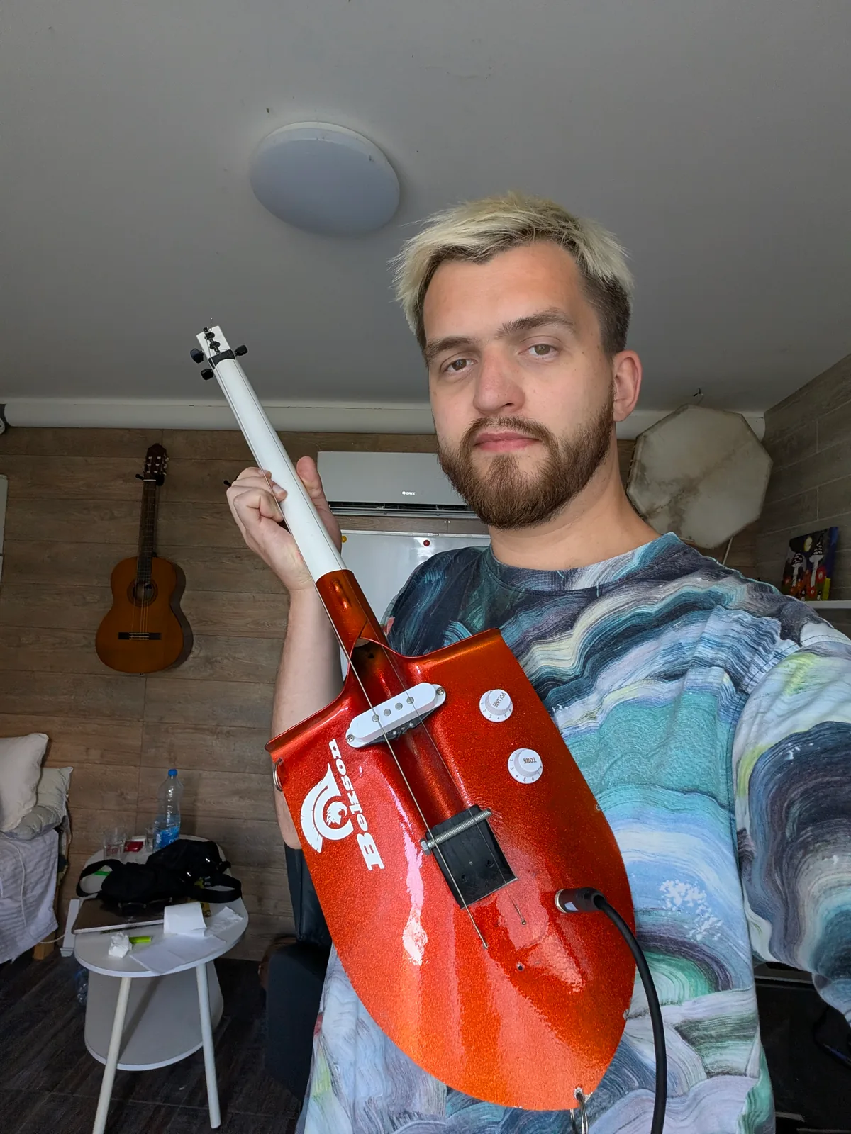 Tvardovsky — three-string electric shovel